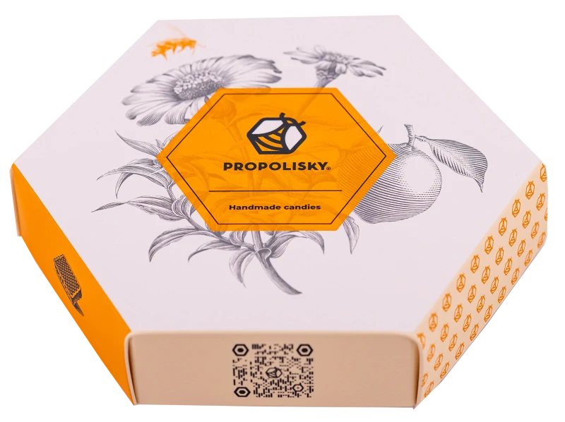 Propolisky Bonbóny s propolisem dárková kazeta - 20 ks - 70 g