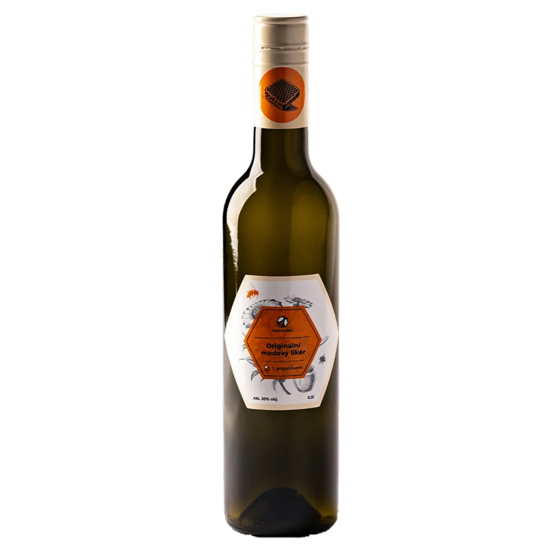 Medový likér s propolisem 0,5 L 30%