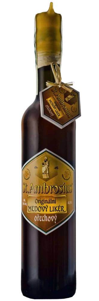 Medový likér ořechový 0,5 L 36%