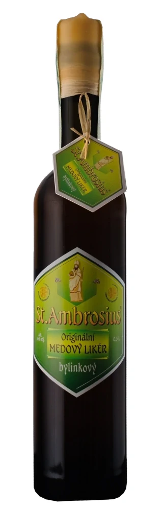 Medový likér bylinkový 0,5 L 36%