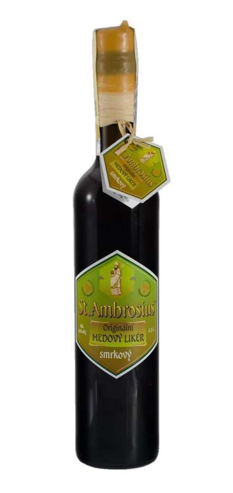 Medový likér smrkový 0,5 L 36%