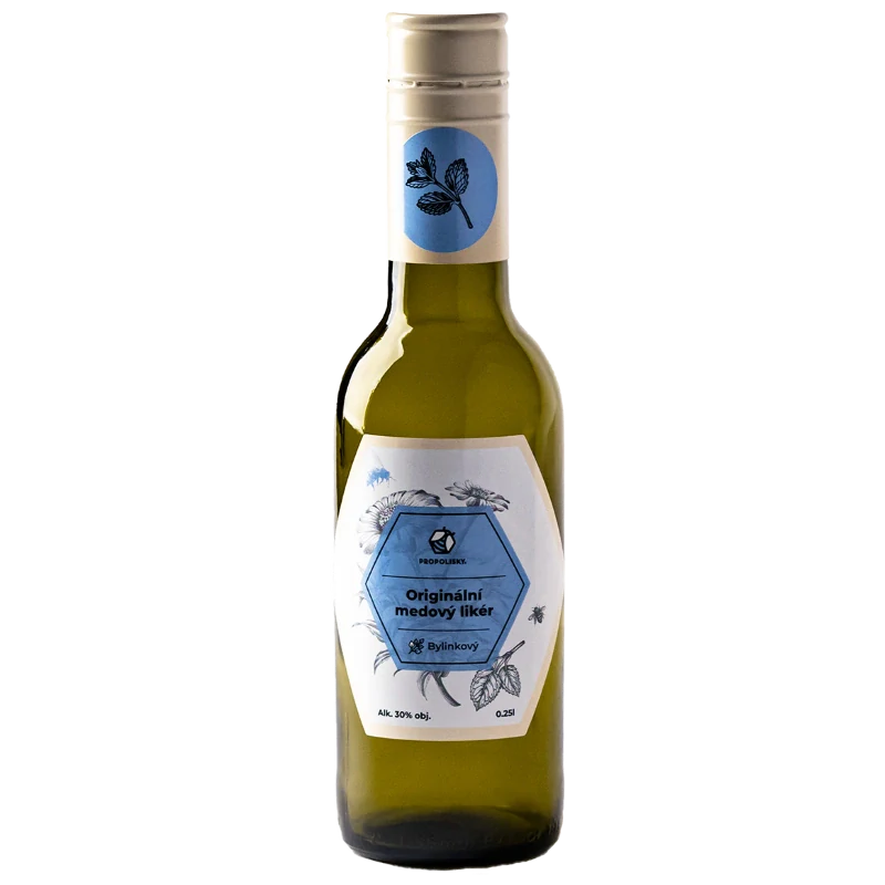 Medový likér bylinkový 0,25 L 30%