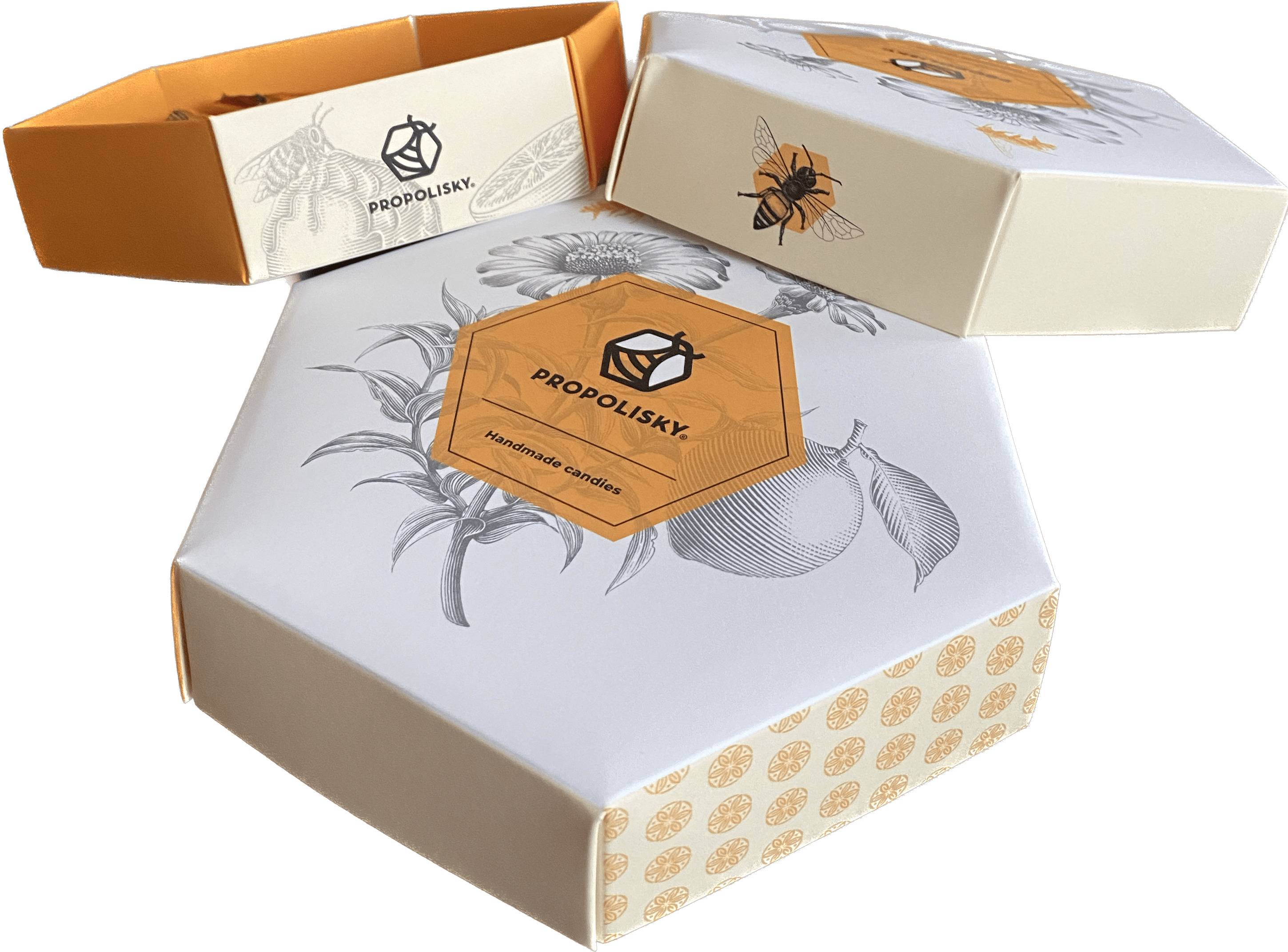 Propolisky Bonbóny s propolisem dárková kazeta - 20 ks - 70 g